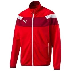 Puma Spirit II Polyester Jacket Kinder - Rot