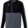 Erima SIX WINGS Training Jacket - Slate Grey/black