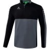 Erima SIX WINGS Training Top - Slate Grey/black