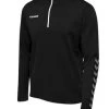 Hummel Authentic Half-Zip Sweatshirt Woman Schwarz