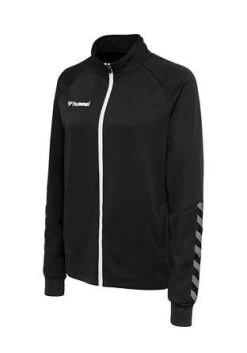 Hummel AUTHENTIC WOMEN POLY ZIP JACKET Schwarz