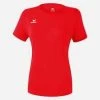 Erima Damen Funktions Teamsport T-Shirt - Rot
