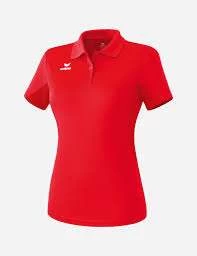 Erima Damen Funktions Polo Shirt - Rot