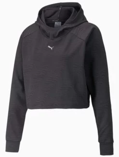 Puma Flawless Pullover Hoodie Women Schwarz