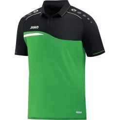 Jako Polo Competition 2.0 KIDS - Grün/schwarz