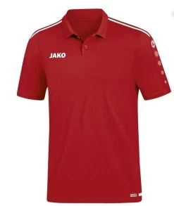 Jako Poloshirt Striker - Chili Red/white
