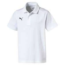 Puma Liga Casuals Polo Kinder - Weiß