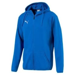 Puma Liga Casuals Hoody Jacket - Blau