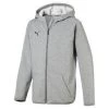 Puma Liga Casuals Hoody Jacket KInder - Grau