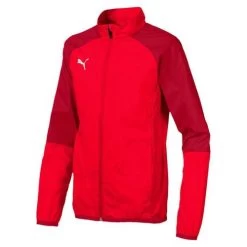 Puma CUP Sideline Woven Jacket Core KIDS- Rot