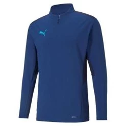 Puma TeamCUP14 Zip Top - Blau