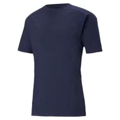 Puma TeamCUP Casuals Tee Shirt - Dunkelblau