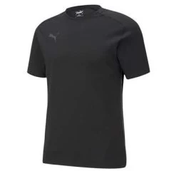 Puma TeamCUP Casuals Tee Shirt - Schwarz