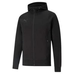 Puma TeamCUP Casuals Hooded Jacket - Schwarz