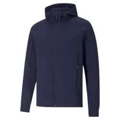 Puma TeamCUP Casuals Hooded Jacket - Dunkelblau
