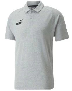 Puma TeamFINAL Casual Polo Grau