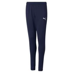 Puma TeamRISE Poly Training Pants KIDS - Dunkelblau