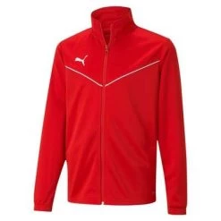 Puma TeamRISE Training Poly Jacket KIDS - Rot