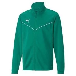 Puma TeamRISE Training Poly Jacket KIDS - Grün