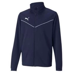 Puma TeamRISE Training Poly Jacket KIDS - Dunkelblau