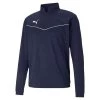 Puma TeamRISE 14 Zip Top - Dunkelblau