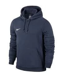 Nike Team Club Hoody KIDS - Blau