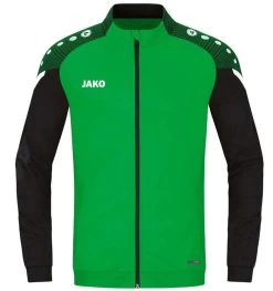 Jako Polyesterjacke Performance - Soft Green/schwarz