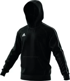 Adidas Core 18 Hoody Kinder - Schwarz