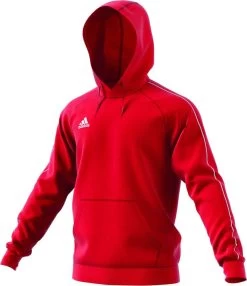 Adidas Core 18 Hoody - Rot