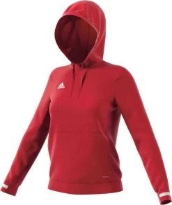Adidas Team 19 Hoody Women - Rot