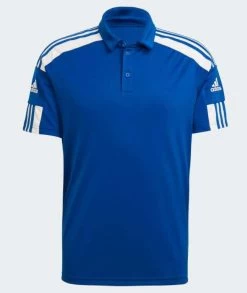 Adidas Squadra 21 Polo Shirt - Blau