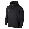 Nike Team Club Full Zip Hoody - Schwarz