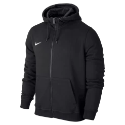 Nike Team Club Full Zip Hoody Kids - Schwarz