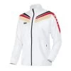 JAKO Pro Präsentationsjacke Weiß/schwarz/rot/gold