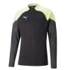 PUMA Individual CUP Training 1/4 Zip Top PUMA Black-Fast Yellow