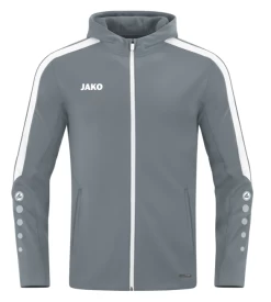 Jako Kapuzenjacke Power Steingrau