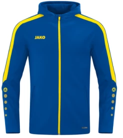 Jako Kapuzenjacke Power Royal/citro