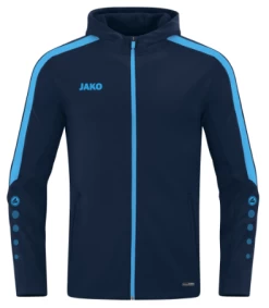 Jako Kapuzenjacke Power Marine/skyblue
