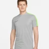 Nike Dri-FIT Global Football Kurzarm-Oberteil - Flat Silver/Volt/Schwarz