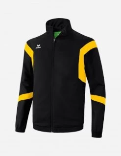 Erima Classic Team Präsentationjacke - Schwarz/gelb