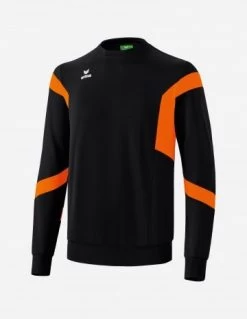 Erima Classic Team Sweatshirt Kinder - Schwarz/orange