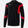 Erima Classic Team Sweatshirt - Schwarz/rot